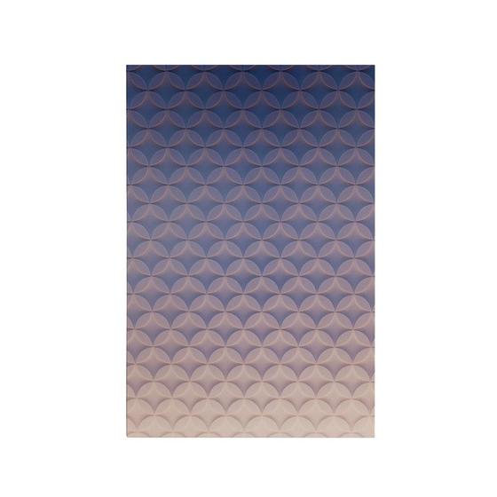 Imagem de Quadro Decorativo Canvas Abstrato Mosaico Degradê Roxo Rosa