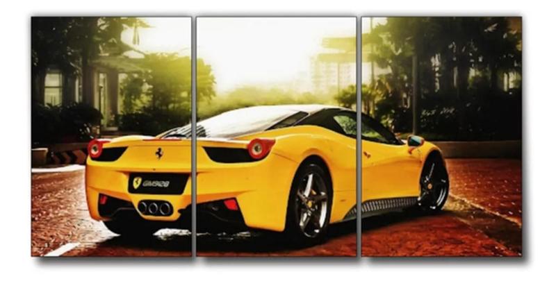 Imagem de Quadro decorativo Carro Ferrari Need For Speed Audi Ferrari"