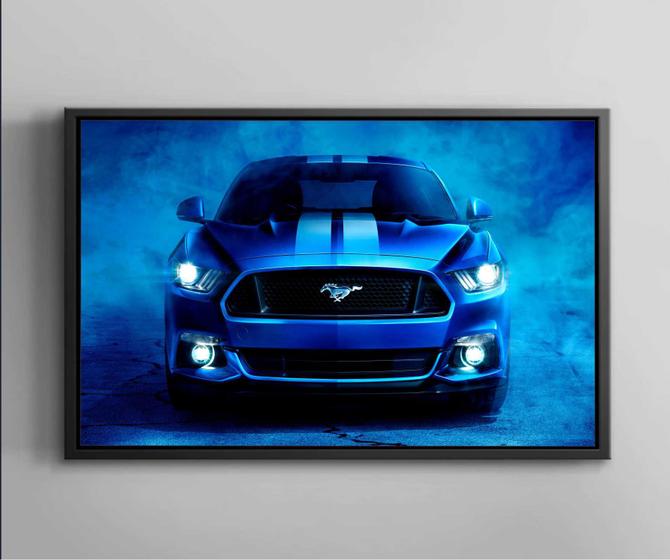 Imagem de Quadro Decorativo Carros Super Máquinas Salas Quartos Tela Canvas Premium G04