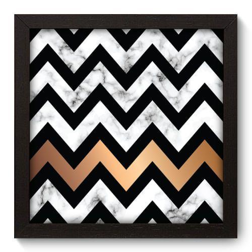 Imagem de Quadro Decorativo - Chevron - 22cm x 22cm - 111qnaap