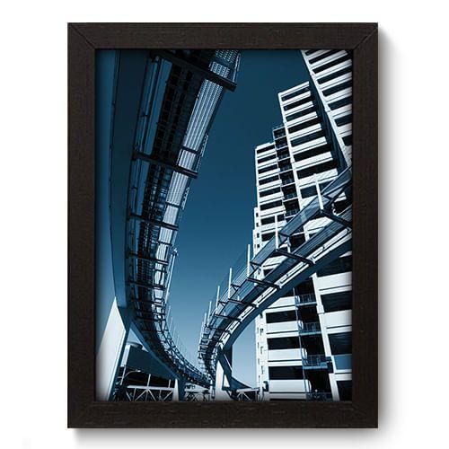 Imagem de Quadro Decorativo - Cidade - 19cm x 25cm - 034qnuap