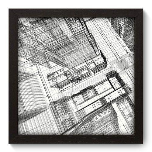 Imagem de Quadro Decorativo - Cidade - 22cm x 22cm - 016qnuap