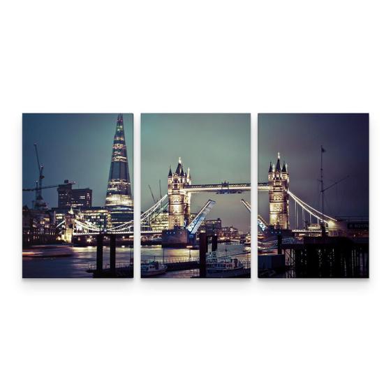 Imagem de Quadro Decorativo Cidade Londres Tower Bridge