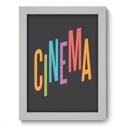 Imagem de Quadro Decorativo - Cinema - 19cm x 25cm - 043qdhb