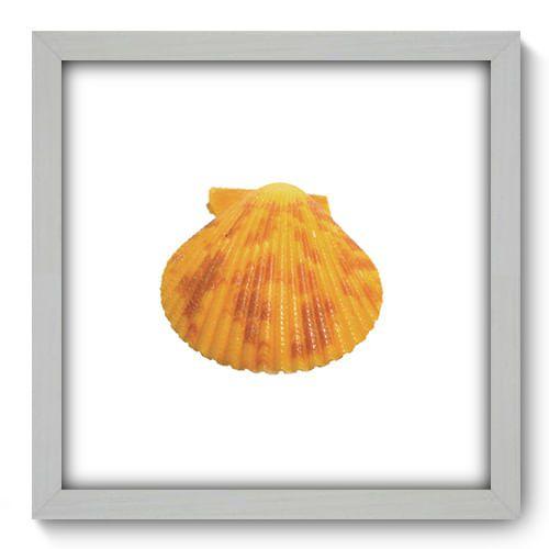 Quadro Decorativo - Concha - 33cm x 33cm - 037qdkb - Allodi Imagem de Quadro Decorativo - Concha - 33cm x 33cm - 037qdkb