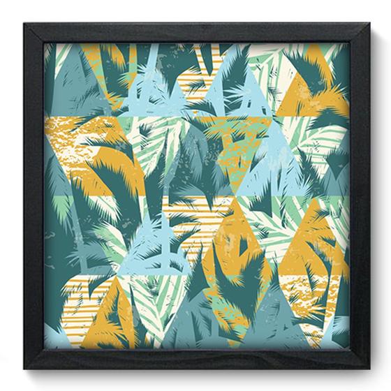 Imagem de Quadro Decorativo - Coqueiros - 33cm x 33cm - 418qddp