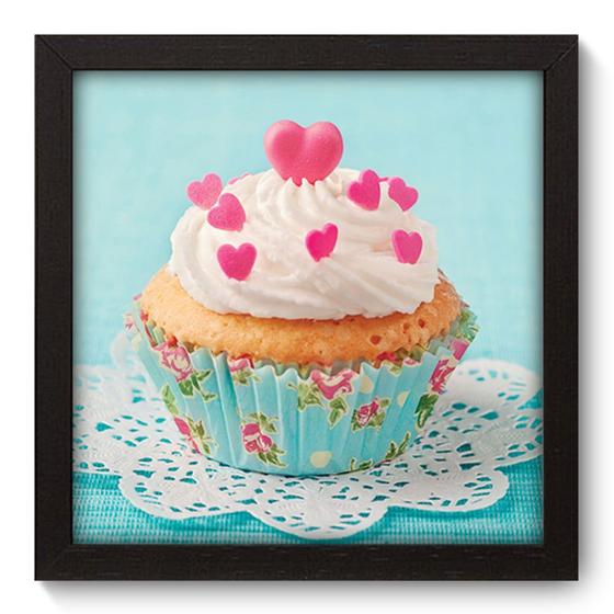 Imagem de Quadro Decorativo - Cupcake - 22cm x 22cm - 011qdcp