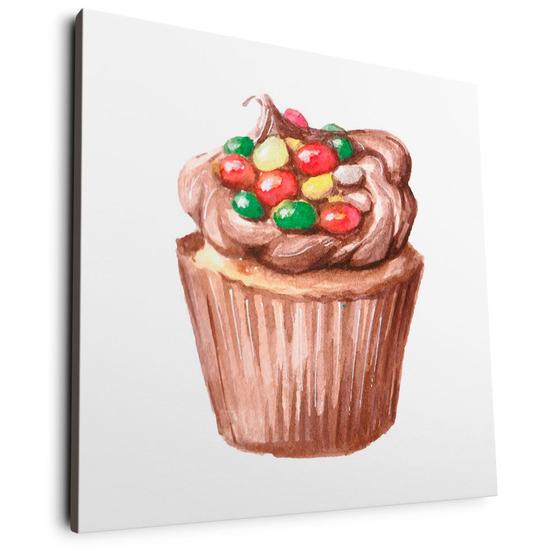 Imagem de Quadro Decorativo Cupcake com Balinhas