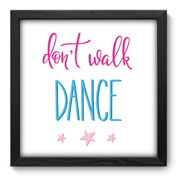 Imagem de Quadro Decorativo - Dance - 33cm x 33cm - 179qdrp