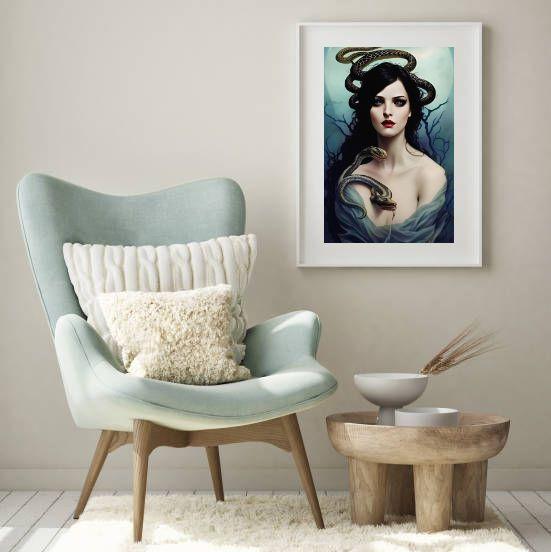 Imagem de Quadro Decorativo Deusa Lilith - 60x48cm