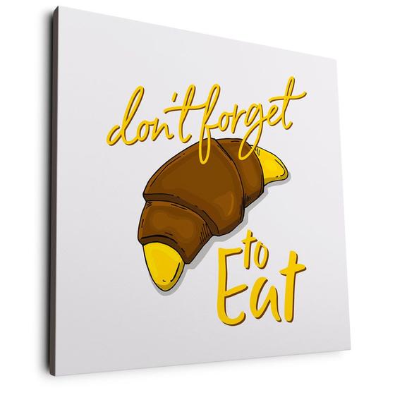 Imagem de Quadro Decorativo Don't Forget to Eat