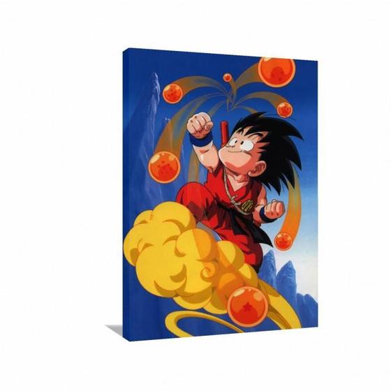 Imagem de Quadro decorativo Dragon Ball - Esferas do Dragão - Tela em Tecido