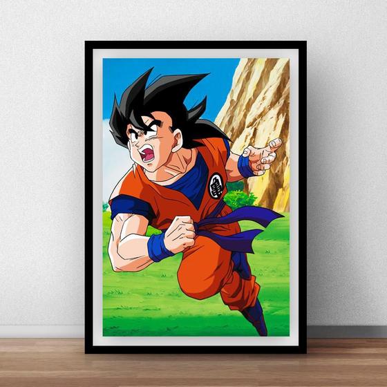 Quadro Decorativo Dragon Ball Goku Ao Ataque - 30x45cm - Mix Adesivos - Quadro Decorativo - Magazine Luiza Quadro Decorativo Dragon Ball Goku Ao Ataque - 30x45cm - Mix Adesivos - Quadro Decorativo - Magazine Luiza