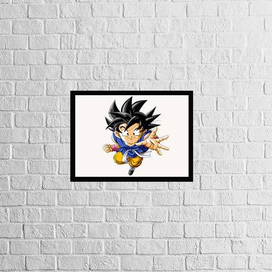 Imagem de Quadro Decorativo Dragon Ball Z 24x18cm - com vidro