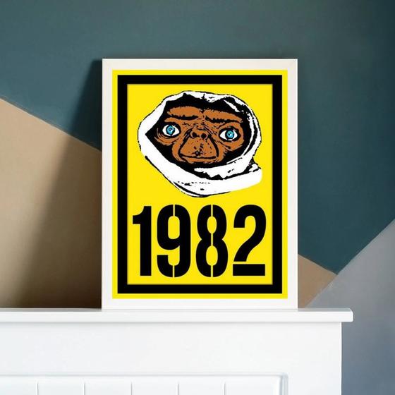 Imagem de Quadro Decorativo E.T 1982 45x34cm