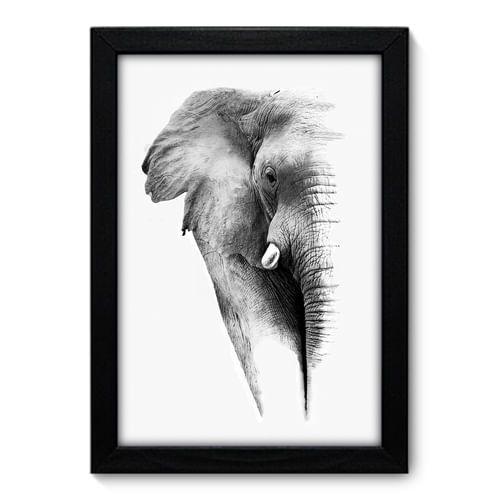 Imagem de Quadro Decorativo - Elefante - 25cm x 35cm - 040qnsbp