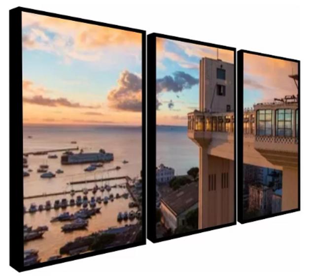 Imagem de Quadro decorativo Elevador Lacerda Cidade Salvador"