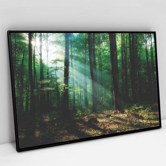 Quadro Decorativo em Canvas Floresta Verde Menor preço em Quadro Decorativo em Canvas Floresta Verde