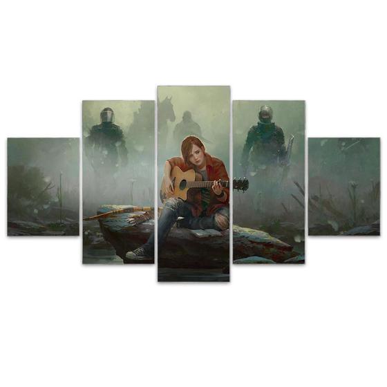 Imagem de Quadro Decorativo em Mosaico MDF The Last of Us Ellie Soldados