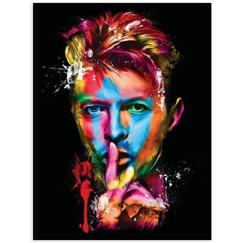 Imagem de Quadro Decorativo Em Tela Canvas David Bowie Style 60x80