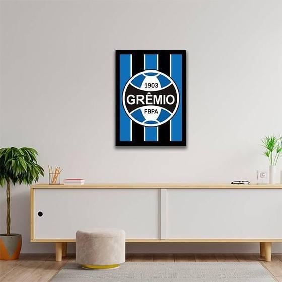 Imagem de Quadro Decorativo Escudo Grêmio 45X34Cm