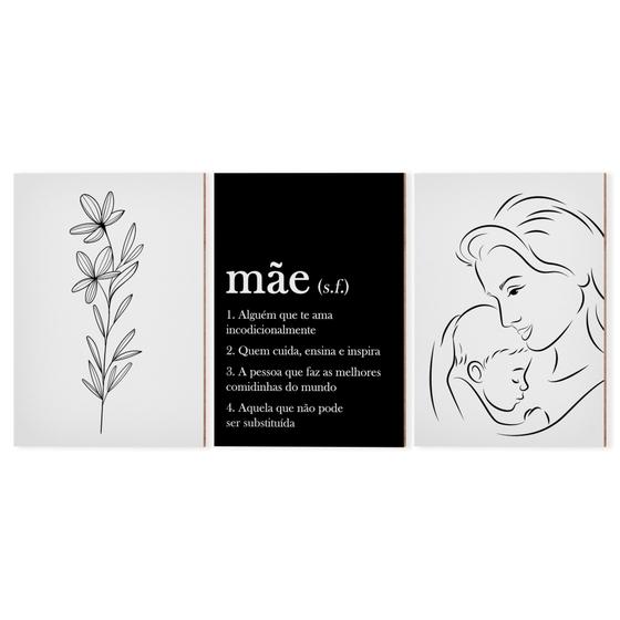 Imagem de Quadro Decorativo Especial Dia Das Mães Colo De Mãe Bebe 21cmx30cm