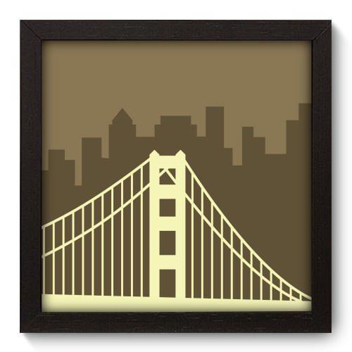 Imagem de Quadro Decorativo - Estados Unidos - 22cm x 22cm - 109qdmp