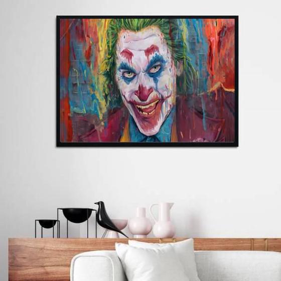 Imagem de Quadro Decorativo Estilo Pintura Coringa