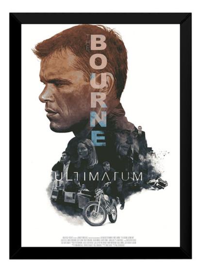 Imagem de Quadro Decorativo Filme A Supremacia Bourne Arte