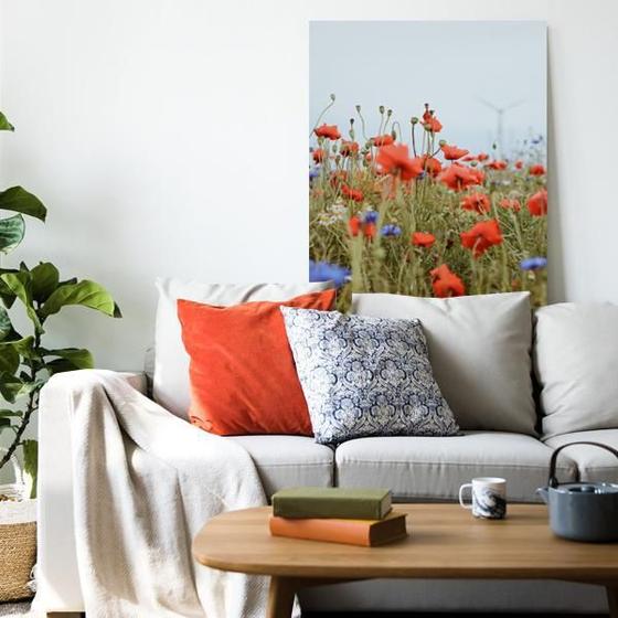 Imagem de Quadro decorativo Flores no Campo MidiaPopArte 60x80cm