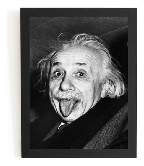 Imagem de Quadro Decorativo Foto Albert Einstein