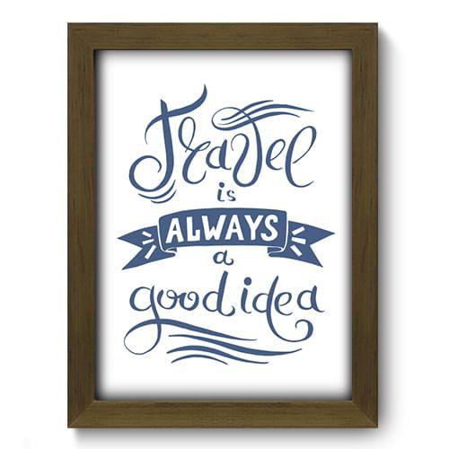 Imagem de Quadro Decorativo - Frase - 19cm x 25cm - 100qdrm