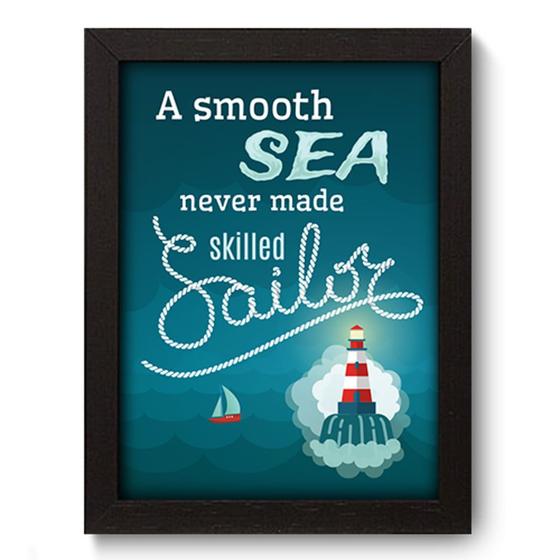 Imagem de Quadro Decorativo - Frase - 19cm x 25cm - 142qdrp