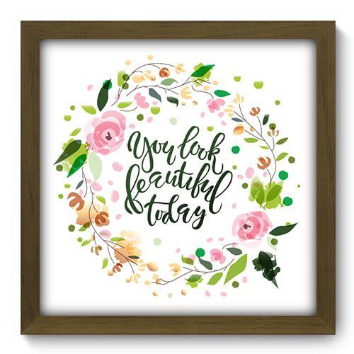 Imagem de Quadro Decorativo - Frase - 33cm x 33cm - 135qdrm