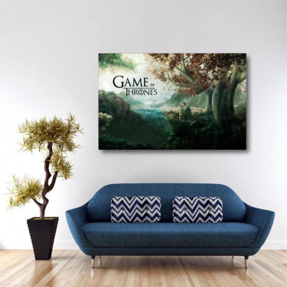 Imagem de Quadro Decorativo Game Of Thrones Tela Em Tecido