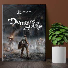 Imagem de Quadro Decorativo Games Demon's souls 20x26