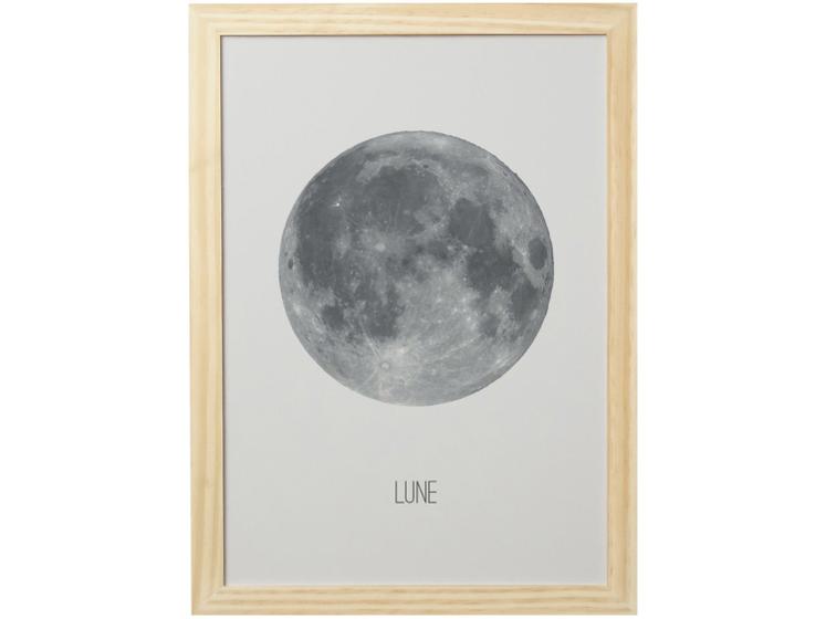 Imagem de Quadro Decorativo Good Vibes Lune 24,5x34,5cm