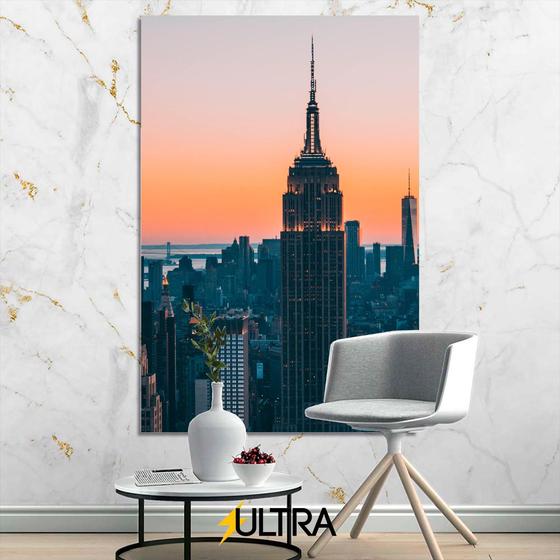 Imagem de Quadro Decorativo Grande de Urbanismo 90x60cm