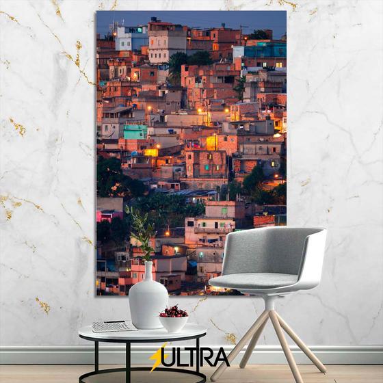 Imagem de Quadro Decorativo Grande de Urbanismo 90x60cm