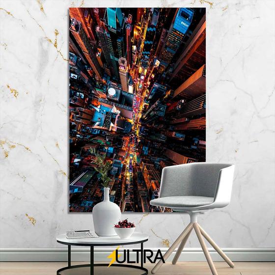 Imagem de Quadro Decorativo Grande de Urbanismo 90x60cm