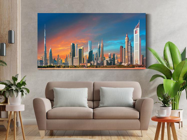 Imagem de Quadro Decorativo Grande Sala 130x70  Arvore troncos Angulo Quadro para Quarto Hall Escritório