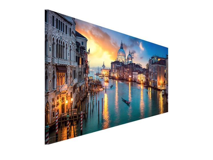 Imagem de Quadro Decorativo Grande Sala 130x70  Veneza Paisagem Quadro para Quarto Hall Escritório