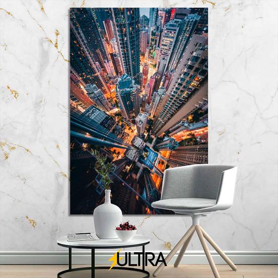 Imagem de Quadro Decorativo Grande Urbanismo 90x60cm