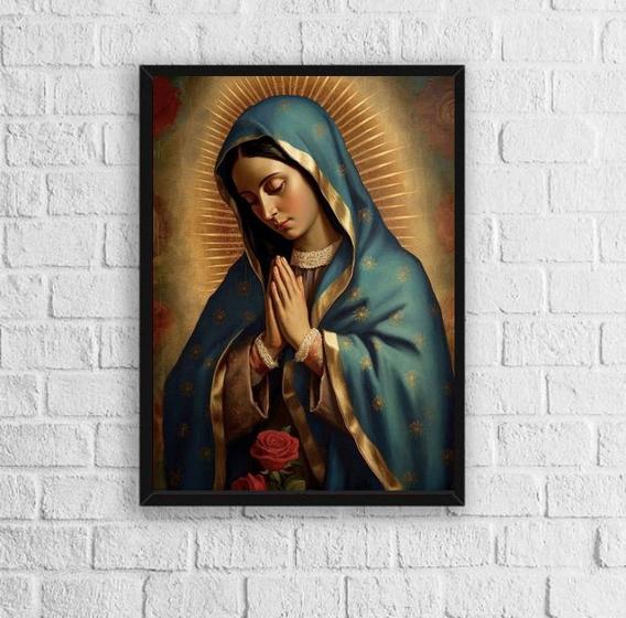 Imagem de Quadro Decorativo Imaculado Coração DeMaria 33x24cm