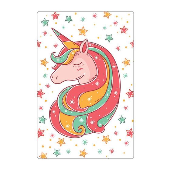 Imagem de Quadro Decorativo Infantil Teen - Unicornio Estrelas