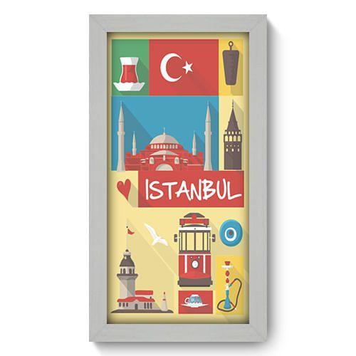 Imagem de Quadro Decorativo - Istambul - 19cm x 34cm - 244qdmb