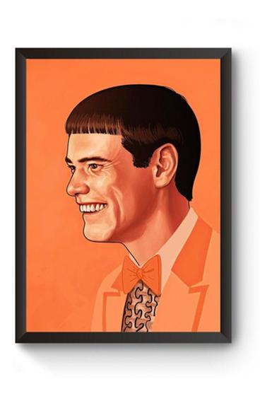 Imagem de Quadro Decorativo Jim Carrey Lloyd