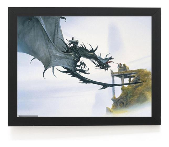 Imagem de Quadro Decorativo John Howe Arte Fantasy Nazgul Tolkien