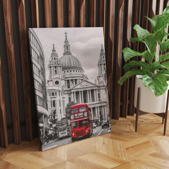 Imagem de Quadro Decorativo Londres Canvas 60x90 - Foto Paulista