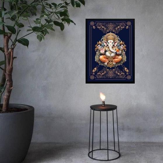 Imagem de Quadro Decorativo Lord Ganesha 33X24Cm